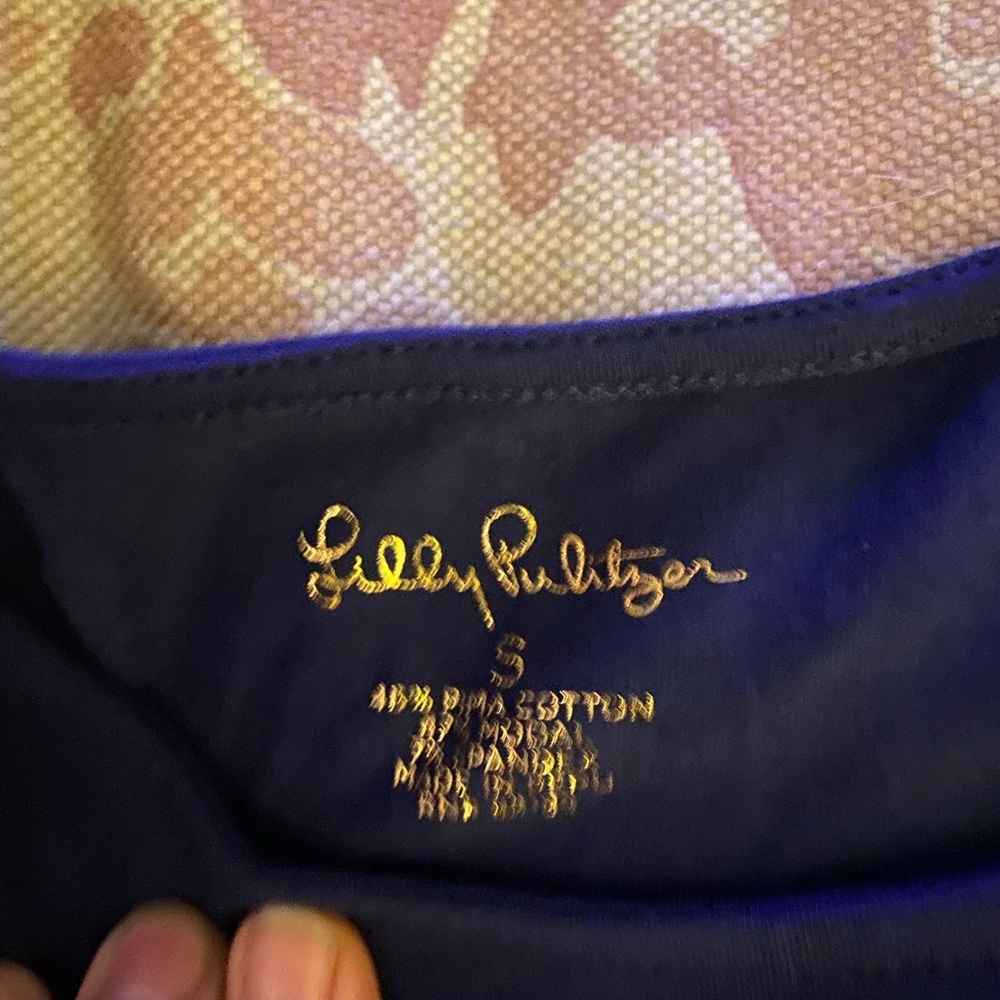 Navy blue Lilly Pulitzer shirt